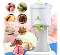 Used Automatic Soft Ice Cream Cones Maker Machine Kids Party Supply 1L Maker 056055