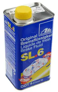 ATE SL.6 DOT4 Low Viscosity Brake Fluid - 1 Liter #03-9901-6402-2