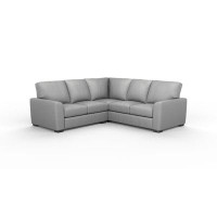 Leather Creations Savannah 2x2 Upholstered Sectional