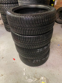 NEW 225 45 R18 AND 245 40 R18 MICHELIN XICE WINTER