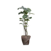 Vintage Home 80.5'' Faux Monstera Plant in Planter