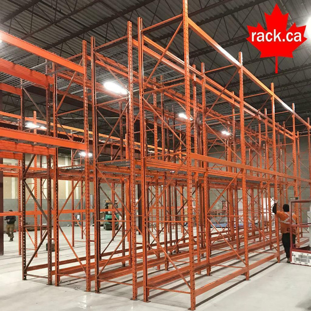 Pallet Racking - Cantilever -Industrial Shelving -  Guardrail - Mezzanine -  Wire Partition - Installations in Industrial Shelving & Racking in Ontario - Image 3