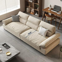 Crafts Design Trade 110.24" Creamy white 100% Polyester Modular Sofa cushion couch