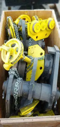 15 Ton Budgit Hand Geared Trolley Assembly