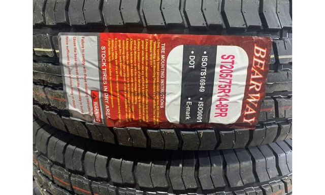 ST 205/75/14 8Ply - 4 Brand New Trailer Tires . (Stock#4328) in Tires & Rims in Alberta