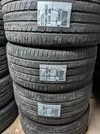 P285/40R22 285/40/22  CONTINENTAL CROSS CONTACT ( all season summer tires ) TAG # 16662