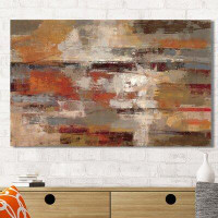 Made in Canada - Williston Forge 'Painted Desert' Painting Print on Wrapped Canvas