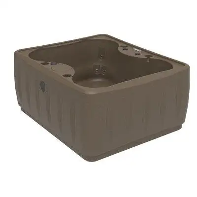 AquaRest Spas, powered by Jacuzzi® pumps AquaRest Discover AR150 4-Person 12-Jet Plug & Play Hot Tub with LED Waterfall