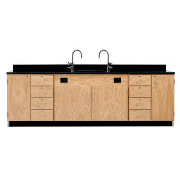 Diversified Woodcrafts Wall Service Bench Workstation