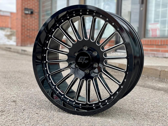 Call/Text 289 654 7494 22x10 Rims Ford F150 Expedition GT Offroad Strike 4 New Rims 22 inch F150 22x10 6x135 -18 ID 1578 in Tires & Rims in Toronto (GTA) - Image 3