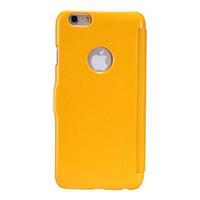 Nillkin Apple iPhone 6 Fresh Series Leather Case - Retail Packaging - Yellow - - Retail Packaging - Yellow