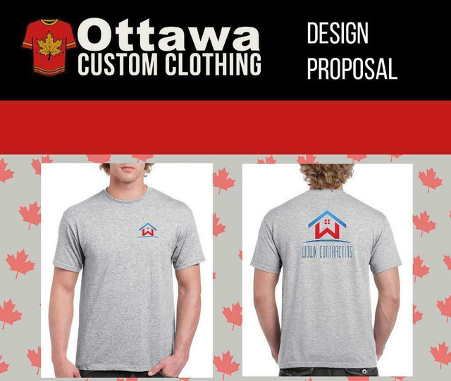 Ottawa Custom Clothing: Custom T-shirts, Screen Printing &amp; Embroidery in Other Business & Industrial in Ottawa / Gatineau Area - Image 3