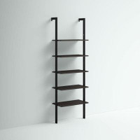 Mercury Row Bontang 72" H x 24" W Steel Ladder Bookcase