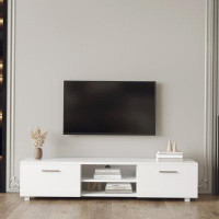 Ebern Designs TV Stand for 70 Inch TV Stands, Media Console Entertainment Center Television Table