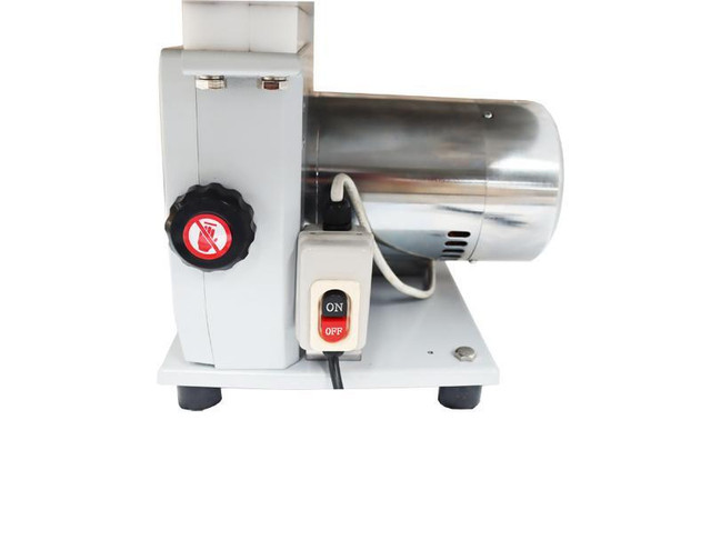 .Commercial 110V 1100W Bone Saw Machine Frozen Meat Steak Cutter Cutting Machine Electric Meat Cutting Bandsaw #122087 in Other Business & Industrial in Toronto (GTA) - Image 2
