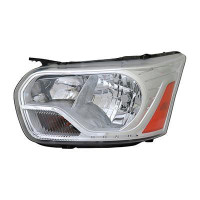 Head Lamp Driver Side Ford Transit T-250 Cargo 2015-2016 With Chrome Trim To 39859 High Quality , FO2502329