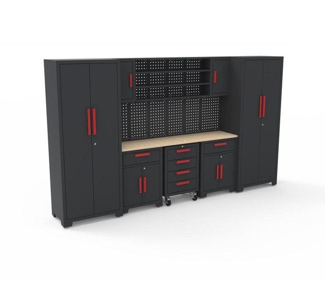 NEW 16 PCS GARAGE TOOL BENCH CABINET SET 206103 in Other in Alberta