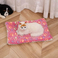 Tucker Murphy Pet™ 3 Sizes Fancy Pet Bed Blanket Soft Thermal Cat And Dog Warming Bed Mat Indoor