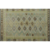 Foundry Select Benge Hand-Knotted Wool Gray Area Rug