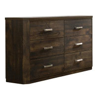 Mistana™ Akers Wooden 6 Drawer Dresser