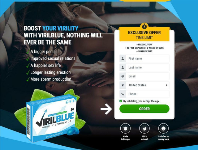 #1 Viril Blue™ - Natural Male Enhancement System | Get Your FREE Bottle Today! in Health & Special Needs - Image 3