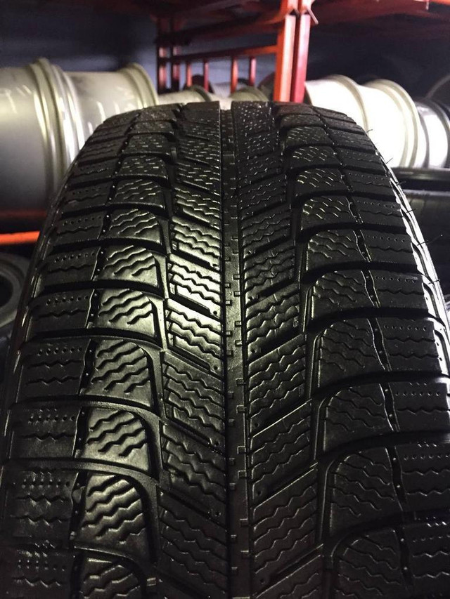 17 inch SET OF 4 USED WINTER TIRES MICHELIN X-ICE XI-3 225/60R17 99H TREAD LIFE 95% LEFT in Tires & Rims in Ontario - Image 2
