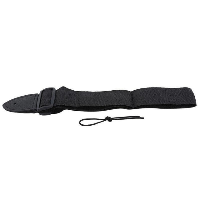 Strap for Acoustic and Electric guitars black iMG5634 in Other - Image 3