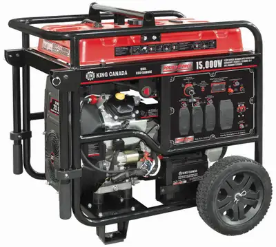 All King Canada Generators on sale. CSA certified, ready to use as home back-up power. King Canada I...