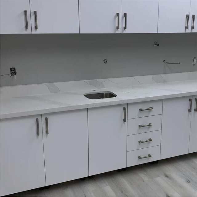 MDF Frame less Kitchen Cabinets in Cabinets & Countertops in Richmond - Image 4