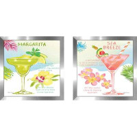 Bay Isle Home™ Tropical Getaway III - 2 Piece Picture Frame Print Set on Paper
