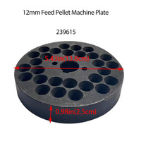 Only 12mm Plate for Farm Animal Feed Pellet Mill Machine Chicken Duck Fodder Press Pelletizer 239615