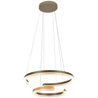 Everly Quinn Harshan 2 - Light LED Tiered Chandelier