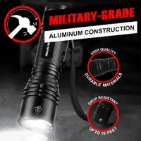 MILITARY-GRADE GEARLIGHT LED TACTICAL FLASHLIGHT - TWIN PACK - Amazing Price!!