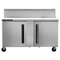 60 inch Centerline by Traulsen 2 Door Refrigerated Sandwich/Salad Prep Table CLPT-6016-SD-LR
