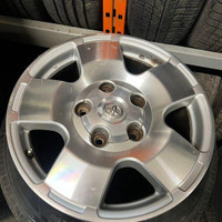 Set of 4 Used TOYOTA Wheels 18 inch 5x150 SILVER for Sale