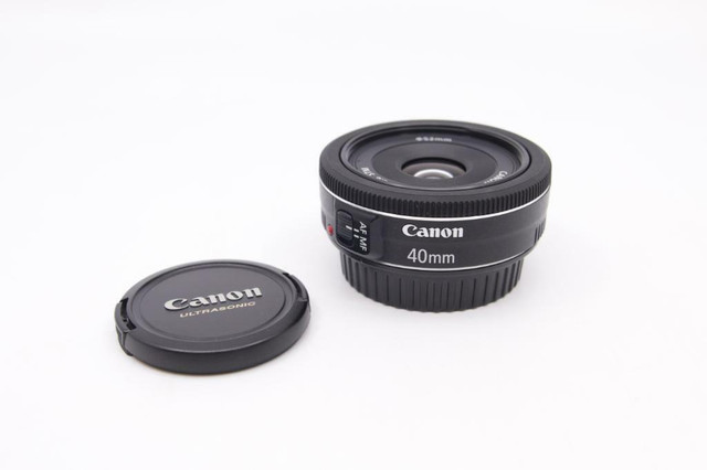 Used Canon EF 40mm f/2.8 STM + box   (ID-933(SB))   BJ Photo-Since 1984 in Cameras & Camcorders