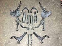 Lexus is300 2001-2005 Front &amp; Rear Left &amp; Right Upper &amp; Lower Control Arms, Knuckles, Struts Etc. Rust Free.