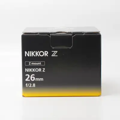 NIKKOR Z 26mm f 2.8 ~ Nikon 26 2.8 *open box* (ID - 2200)