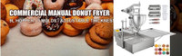 Donut fryer - versatile round donuts plus donut balls