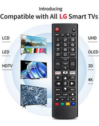AKB75375604 AKB75095307  LG Remote Control Smart TV 4K Fit AKB75375604 AKB74915305 43UJ6300 55LJ5500 and more