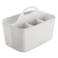 mDesign mDesign Small Plastic Caddy Tote for Desktop Office Supplies