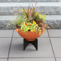 ACHLA Norma I Planter With Burnt Sienna Bowl