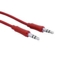 Insignia NS-MP353R-C 0.9m (3 ft.) 3.5mm Stereo Audio Cable -Red (Open Box)