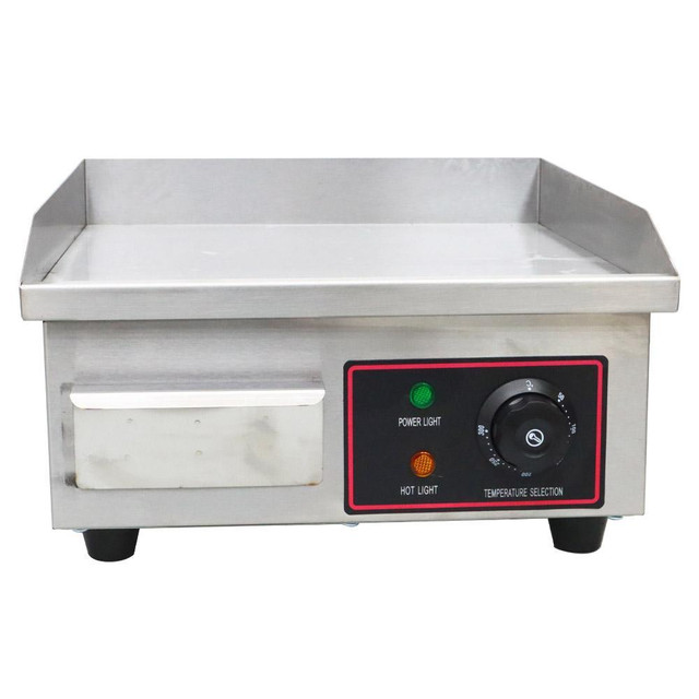 Electric Mini Flat Cooking Griddle Grill 110V Griddle Stove 022705/022706 in Other Business & Industrial in Toronto (GTA)