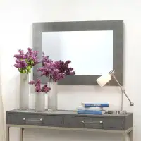 Hokku Designs Wilkin Rectangle Glass Wall Mirror