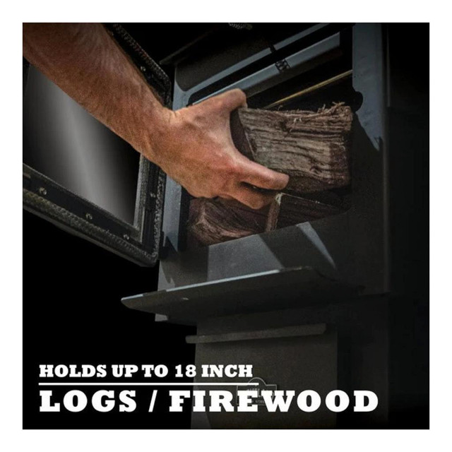 CLEVELAND IRON WORKS H110CIW MEDIUM WOOD STOVE + SUBSIDIZED SHIPPING + 1 YEAR WARRANTY in Fireplace & Firewood - Image 4