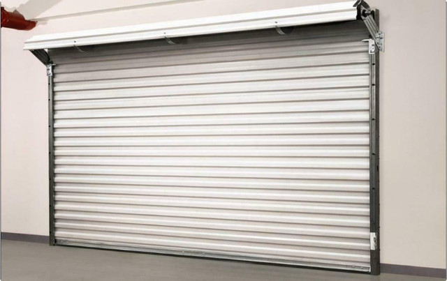 BRAND NEW! Best Ever Rollup White 5x7 Steel Door - Sheds, Buildings, Outbuildings, Toy Sheds, Garages, Sea Cans. in Outdoor Tools & Storage in Charlottetown - Image 2