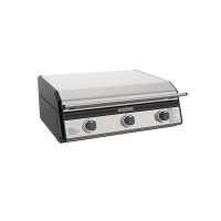 Blackstone Blackstone 3-burner Kitchen Griddle In Stainless Steel W/hood-natural Gas Ready