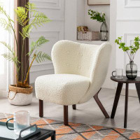 George Oliver Wingback Tufted Side Chair