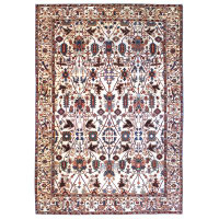 Landry & Arcari Rugs and Carpeting Sultanabad One-of-a-Kind 9' x 13' Area Rug in Ivory